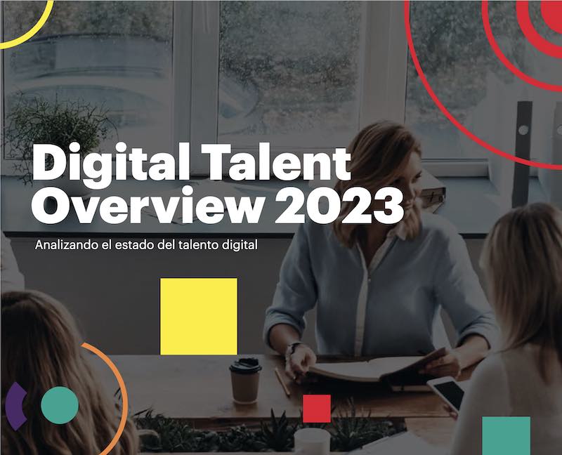 Portada de l'informe Digital Talent Overview 2023